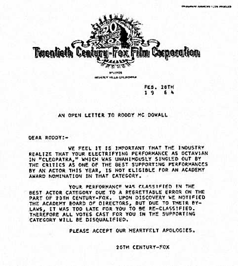 A Tribute to Roddy McDowall - the missed Oscar (apology.jpg)