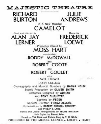 A Tribute to Roddy McDowall - Camelot (camelot1.jpg)