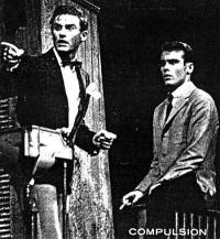 Roddy McDowall and Dean Stockwell in Compulsion